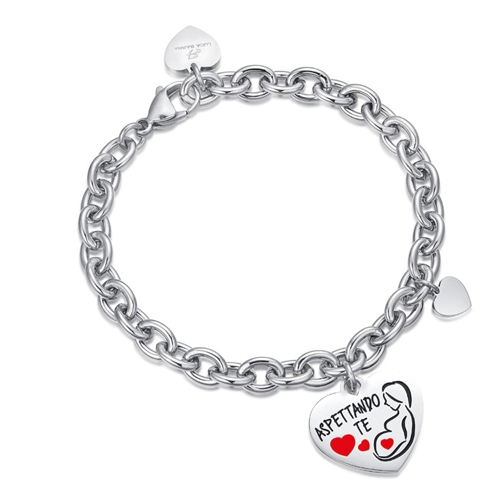 Bracciale-donna-Luca-Barra-con-ciondolo-inciso-BK1997 Bracciale donna Luca Barra con ciondolo inciso BK1997
