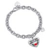 Bracciale donna Luca Barra con ciondolo inciso BK1998