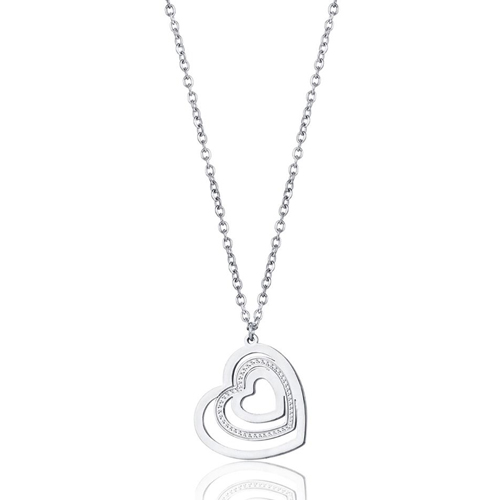 Collana-donna-Luca-Barra-con-Cuore-CK1468 Collana donna Luca Barra con Cuore CK1468
