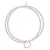 Bracciale donna elasticizzato Joma Jewellery con Cuore 3948