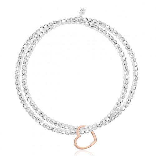 Bracciale-donna-elasticizzato-Joma-Jewellery-con-Cuore-3948 Bracciale donna elasticizzato Joma Jewellery con Cuore 3948