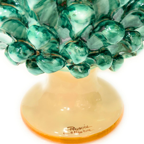 Pigna-Verde-in-Ceramica-Siciliana-artigianale
