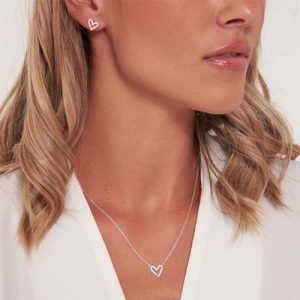 Set Collana e Orecchini donna Joma Jewellery con Cuori 3510