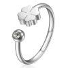 Anello donna S’agapo’ con Quadrifoglio SCK87