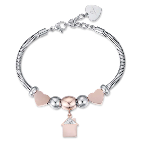 Bracciale-donna-Luca-Barra-con-Casa-BK1953 Bracciale donna Luca Barra con Casa BK1953