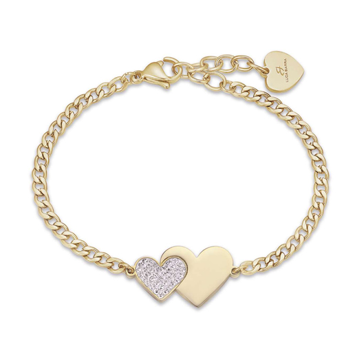 Bracciale-donna-Luca-Barra-con-Cuori-BK2021 Bracciale donna Luca Barra con Cuori BK2021