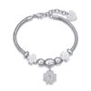 Bracciale donna Luca Barra con Quadrifogli BK1957