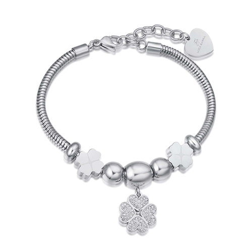 Bracciale-donna-Luca-Barra-con-Quadrifogli-BK1957 Bracciale donna Luca Barra con Quadrifogli BK1957