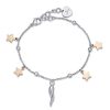 Bracciale donna Luca Barra con Stelle e Corno BK2018