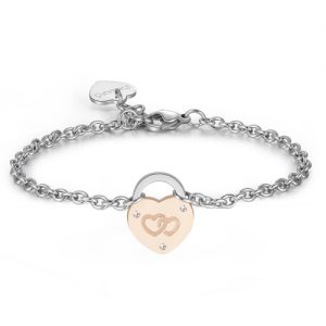 Bracciale donna S’agapo’ con Cuori SLM15