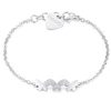 Bracciale donna S’agapo’ con Farfalle SRI14