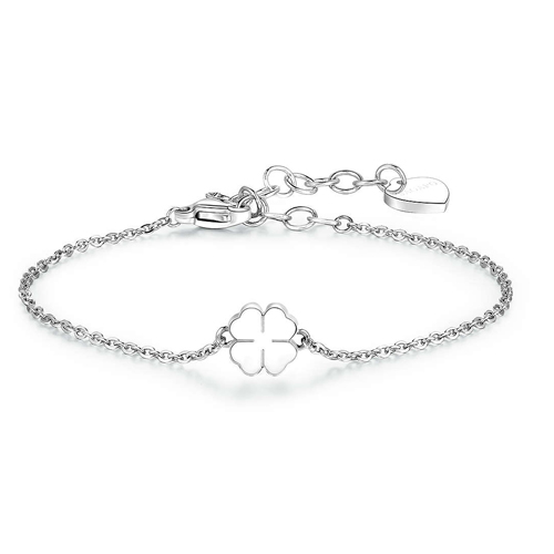 Bracciale-donna-S'agapo'-con-Quadrifogli-linea-Click-SCK10 Bracciale donna S’agapo’ con Quadrifogli linea Click SCK10