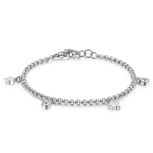 Bracciale-donna-S'agapo'-con-Stelle-linea-Luce-SCE12 Bracciale donna S’agapo’ con Stelle linea Luce SCE12