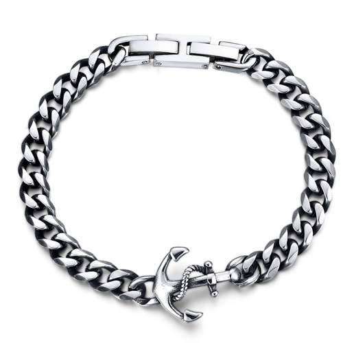 Bracciale-uomo-Luca-Barra-con-Ancora-BA1206 Bracciale uomo Luca Barra con Ancora BA1206