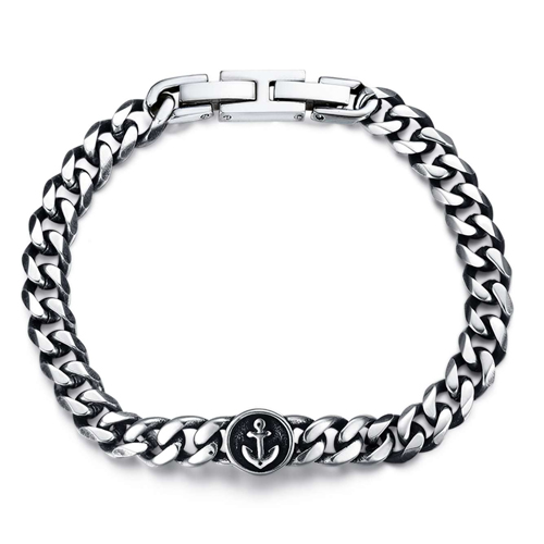 Bracciale-uomo-Luca-Barra-con-Ancora-BA1208 Bracciale uomo Luca Barra con Ancora BA1208