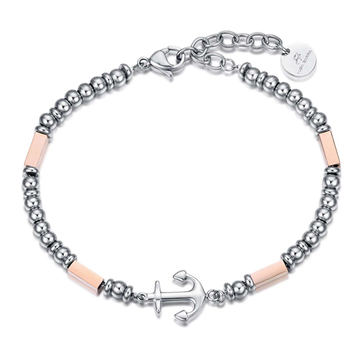 Bracciale-uomo-Luca-Barra-con-Ancora-BA1213 Bracciale uomo Luca Barra con Ancora BA1213