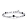 Bracciale uomo Luca Barra con Infinito BA1138