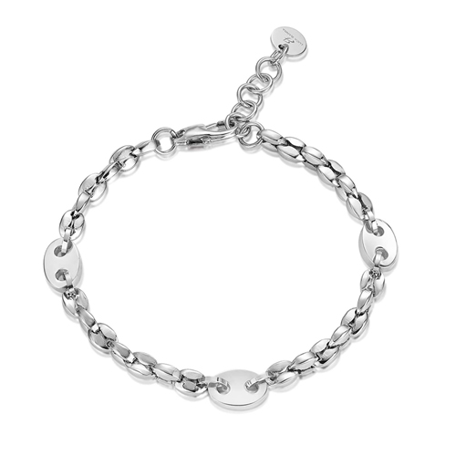 Bracciale-uomo-Luca-Barra-con-Piastrine-BA1087 Bracciale uomo Luca Barra con Piastrine BA1087