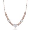 Collana donna Luca Barra IP ROSE' CK1488