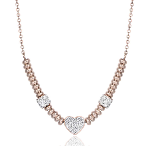 Collana-donna-Luca-Barra-IP-ROSE'-CK1488 Collana donna Luca Barra IP ROSE' CK1488