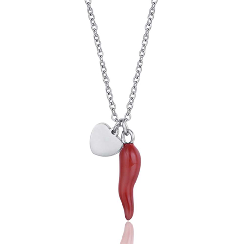 Collana-donna-Luca-Barra-con-Corno-CK1519 Collana donna Luca Barra con Corno CK1519
