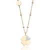 Collana donna Luca Barra con Quadrifogli CK1498