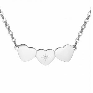 Collana donna S’agapo’ con Cuori linea Trio SRI07