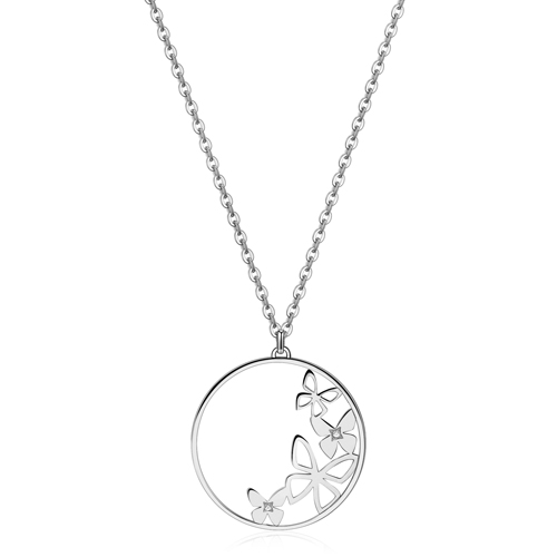 Collana-donna-S'agapo'-con-Fiori-linea-Doily-SOY02 Collana donna S’agapo’ con Fiori linea Doily SOY02