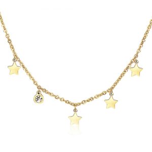 Collana donna S’agapo’ con Stelle linea Luce SCE05