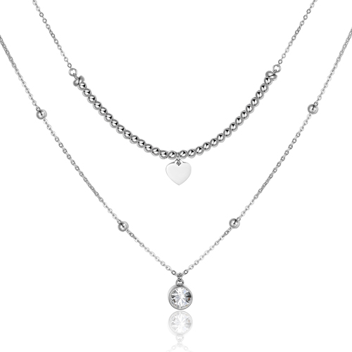 Collana-donna-a-due-fili-S'agapo'-linea-Aurora-SAR04 Collana donna a due fili S’agapo’ linea Aurora SAR04