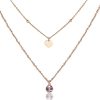 Collana donna a due fili S’agapo’ linea Aurora SAR05