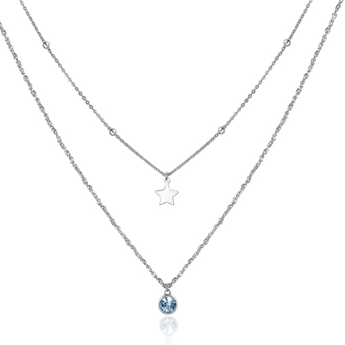 Collana-donna-a-due-fili-S'agapo'-linea-Aurora-SAR09 Collana donna a due fili S’agapo’ linea Aurora SAR09