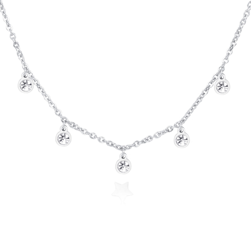 Collana-donna-con-Cristalli-linea-Luce-SCE01 Collana donna con Cristalli linea Luce SCE01