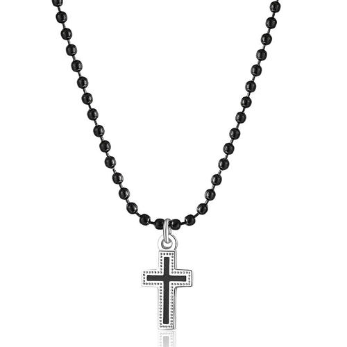 Collana-uomo-S'agapo'-con-Croce-linea-Charisma-SHS02 Collana uomo S’agapo’ con Croce linea Charisma SHS02