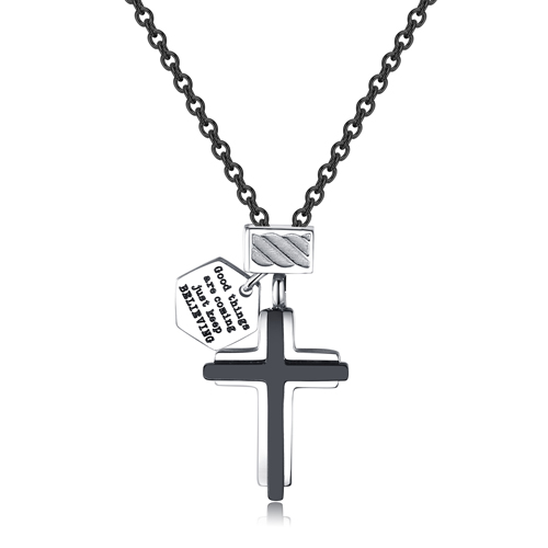 Collana-uomo-S'agapo'-con-Croce-linea-Lifecord-SLF07 Collana uomo S’agapo’ con Croce linea Lifecord SLF07