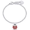 Bracciale bimba con Coccinella Luca Barra Junior JB103