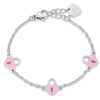 Bracciale bimba con Cuori Lucchetti Luca Barra Junior JB107