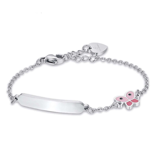 Bracciale-bimba-con-Farfalla-Junior-JB109 Bracciale bimba con Farfalla Junior JB109
