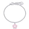 Bracciale bimba con Fiore Luca Barra Junior JB104