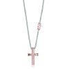 Collana uomo Luca Barra con Croce CA393