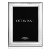 Cornice in argento laminato Ottaviani linea Pepita 18x24 1001