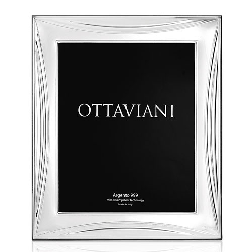 Cornice in argento laminato Ottaviani linea Il Giorno Più Bello 20x25 3001 Cornice in argento laminato Ottaviani linea Il Giorno Più Bello 20x25 3001