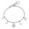 Bracciale donna S’agapo’ con Stelle e Luna linea Vibes SVB11 