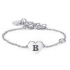 Bracciale donna con Iniziale B S’agapo’ linea Click SCK119