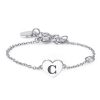 Bracciale donna con Iniziale C S’agapo’ linea Click SCK120