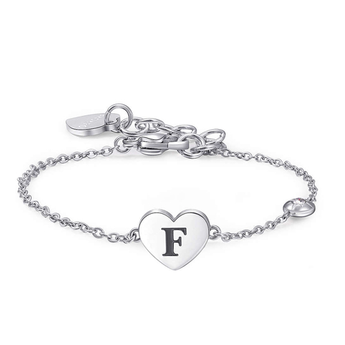 Bracciale-donna-con-Iniziale-F-S'agapo'-linea-Click-SCK123 Bracciale donna con Iniziale F S’agapo’ linea Click SCK123