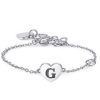 Bracciale donna con Iniziale G S’agapo’ linea Click SCK124