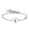 Bracciale donna con Iniziale I S’agapo’ linea Click SCK126