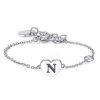Bracciale donna con Iniziale N S’agapo’ linea Click SCK131