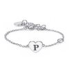 Bracciale donna con Iniziale P S’agapo’ linea Click SCK133